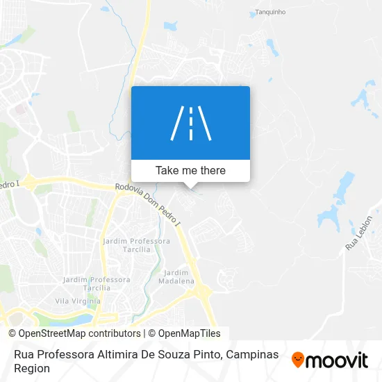 Rua Professora Altimira De Souza Pinto map