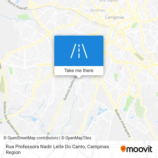 Rua Professora Nadir Leite Do Canto map