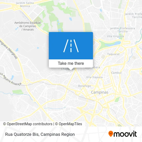 Rua Quatorze Bis map