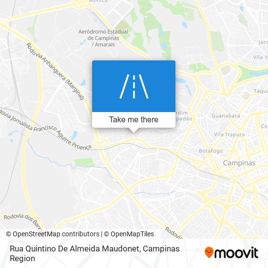 Rua Quintino De Almeida Maudonet map