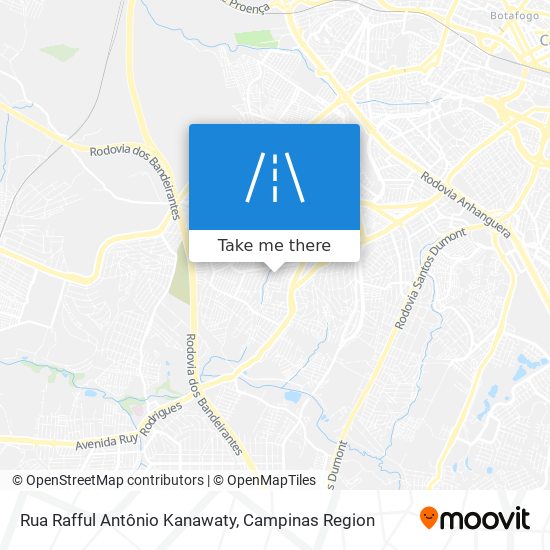 Rua Rafful Antônio Kanawaty map