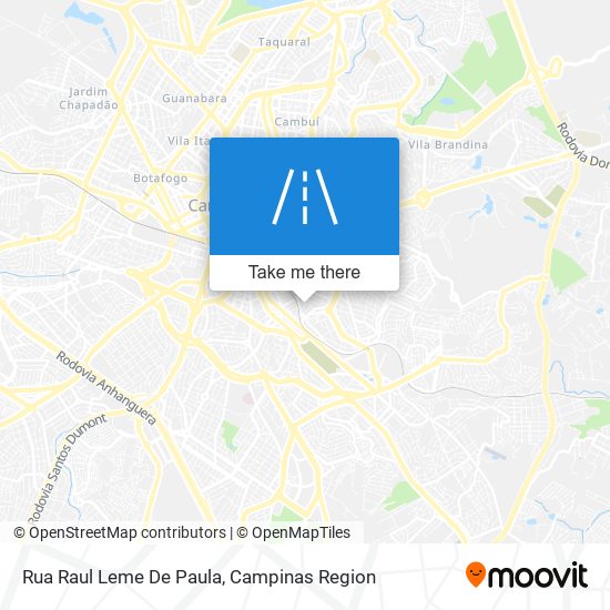 Rua Raul Leme De Paula map