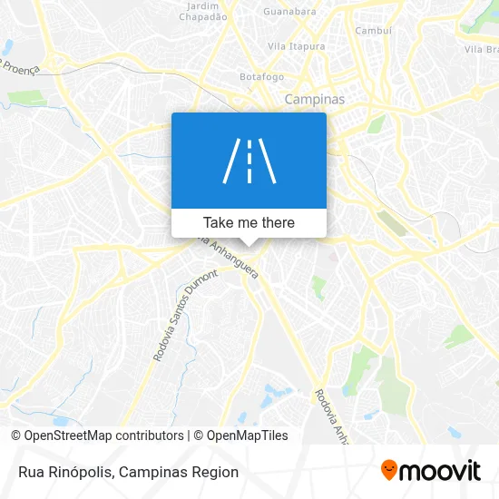 Rua Rinópolis map