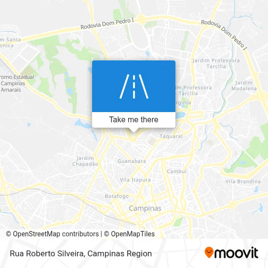 Rua Roberto Silveira map