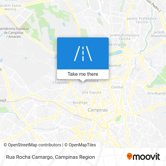 Rua Rocha Camargo map