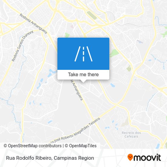 Rua Rodolfo Ribeiro map