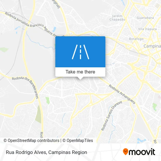 Rua Rodrigo Alves map