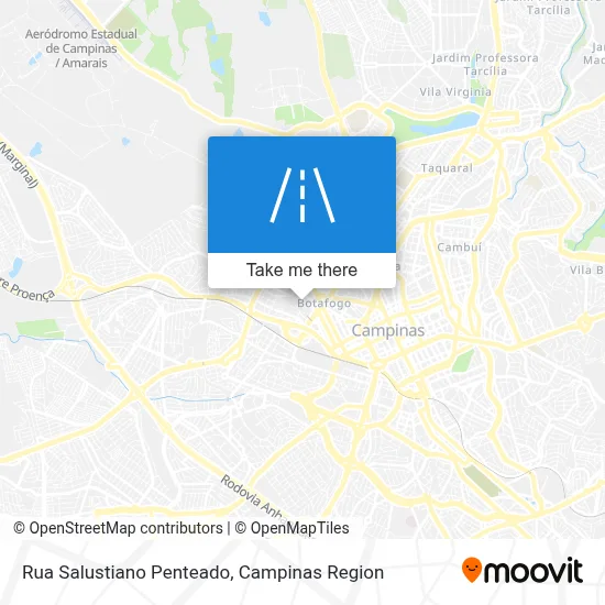 Rua Salustiano Penteado map