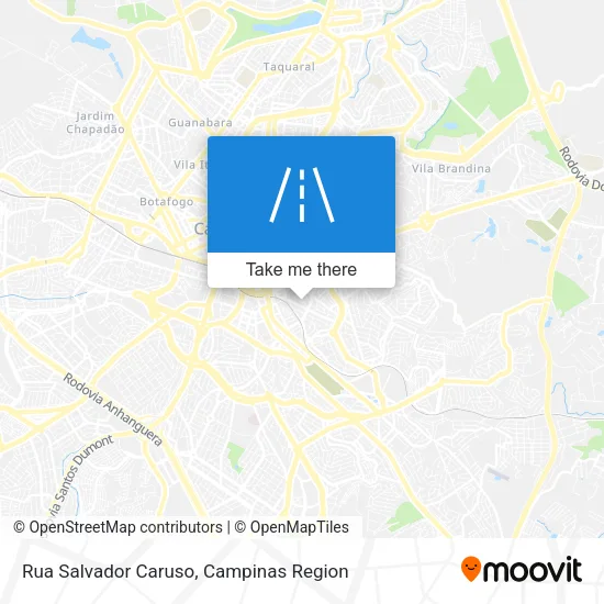 Rua Salvador Caruso map