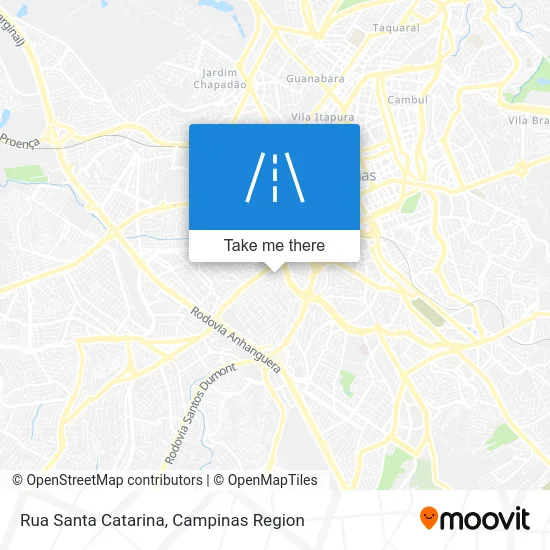 Rua Santa Catarina map