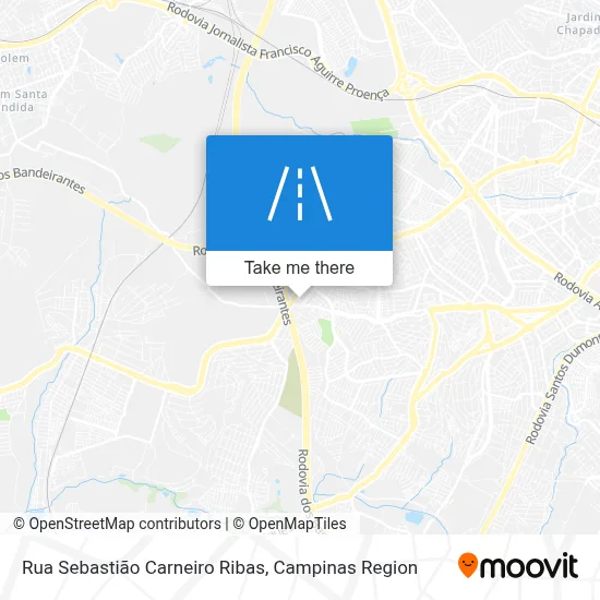 Rua Sebastião Carneiro Ribas map