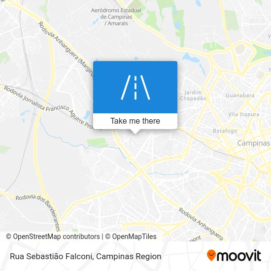 Rua Sebastião Falconi map