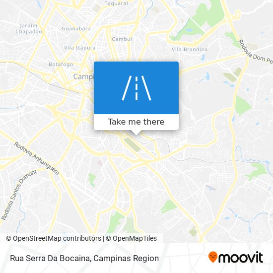 Mapa Rua Serra Da Bocaina