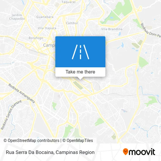 Rua Serra Da Bocaina map