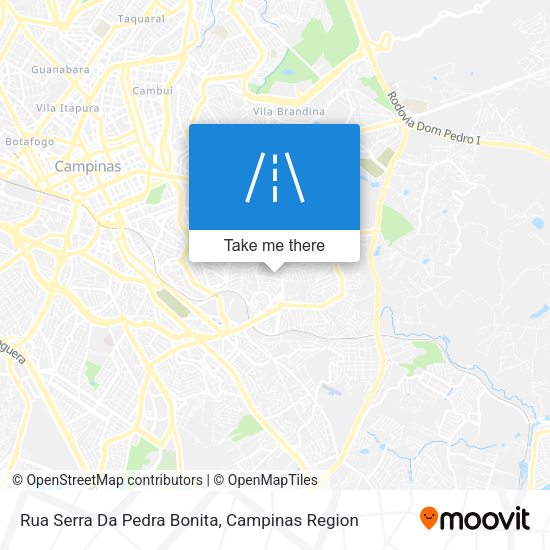 Rua Serra Da Pedra Bonita map