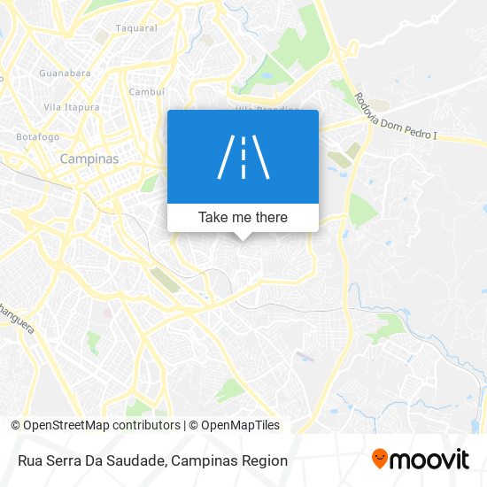 Rua Serra Da Saudade map