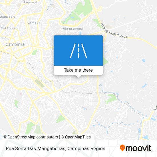 Rua Serra Das Mangabeiras map