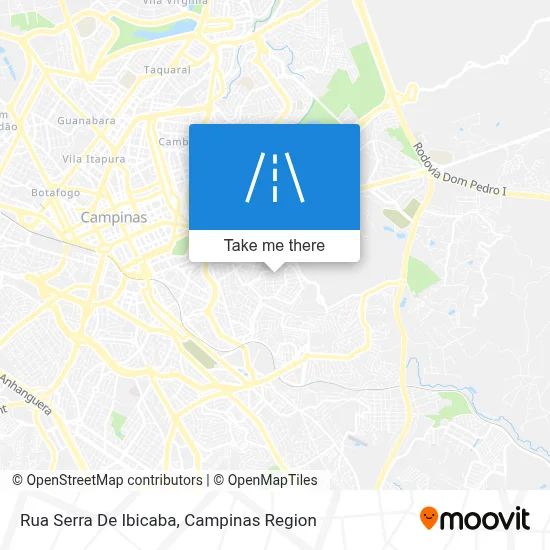 Rua Serra De Ibicaba map