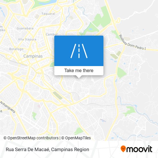 Mapa Rua Serra De Macaé