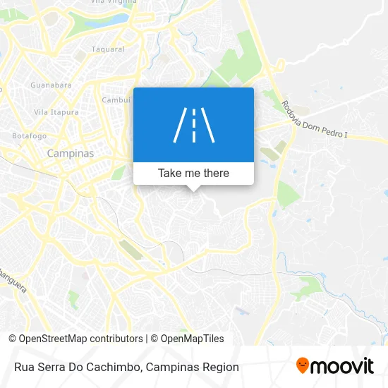 Rua Serra Do Cachimbo map