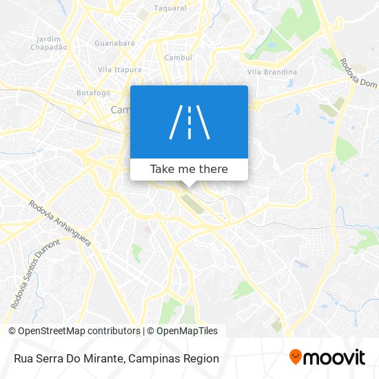 Rua Serra Do Mirante map