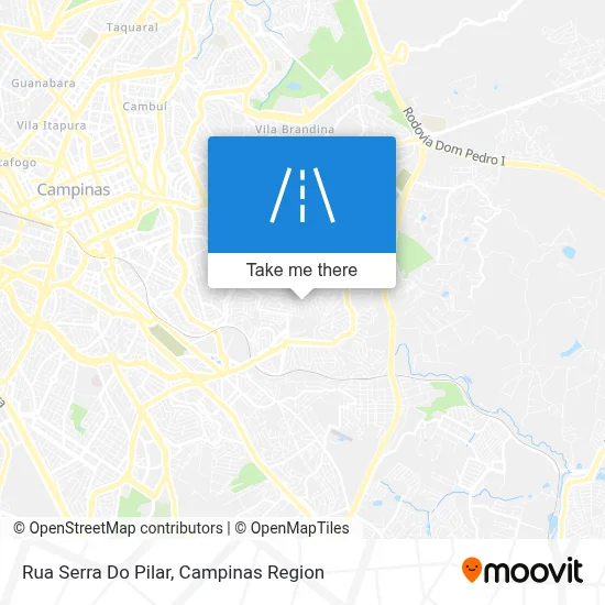 Rua Serra Do Pilar map