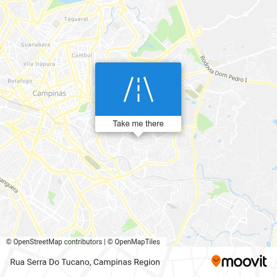 Rua Serra Do Tucano map
