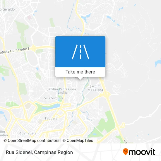 Rua Sidenei map