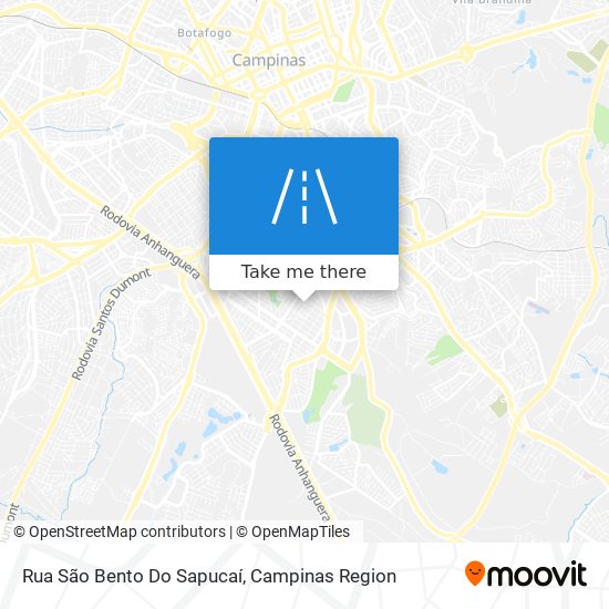 Mapa Rua São Bento Do Sapucaí