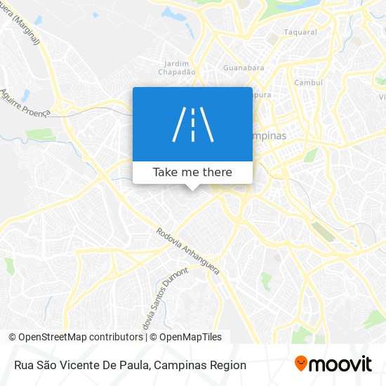 Rua São Vicente De Paula map