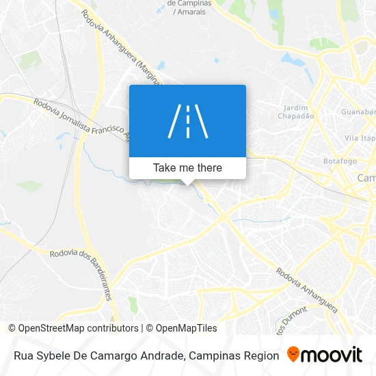 Rua Sybele De Camargo Andrade map