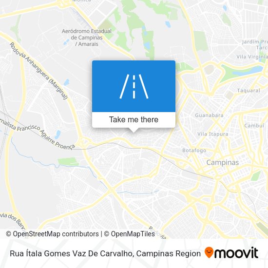Rua Ítala Gomes Vaz De Carvalho map