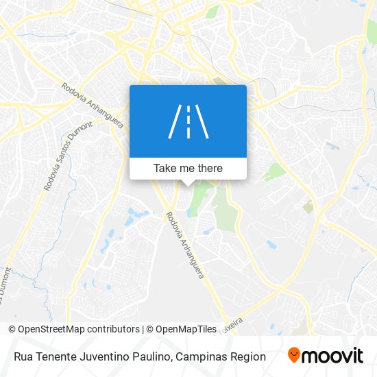 Rua Tenente Juventino Paulino map