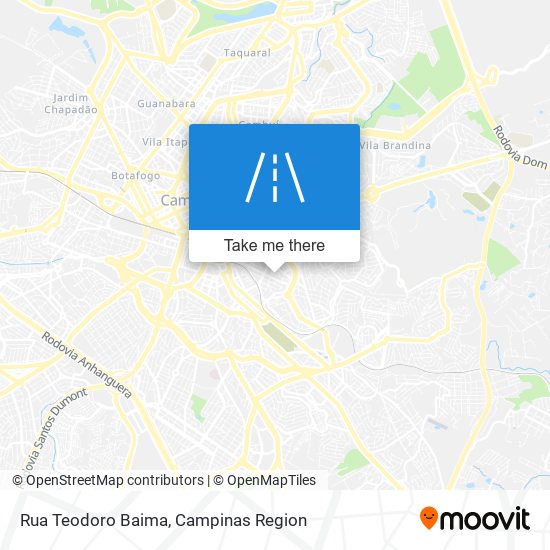 Rua Teodoro Baima map