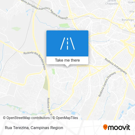 Rua Terezina map