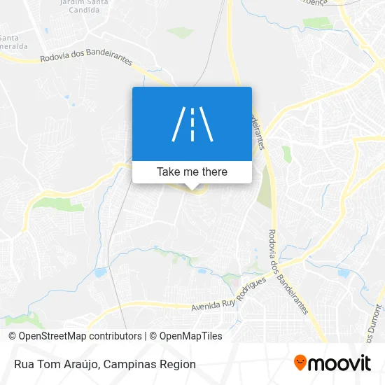 Rua Tom Araújo map