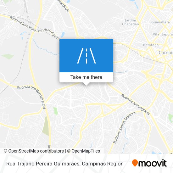 Rua Trajano Pereira Guimarães map