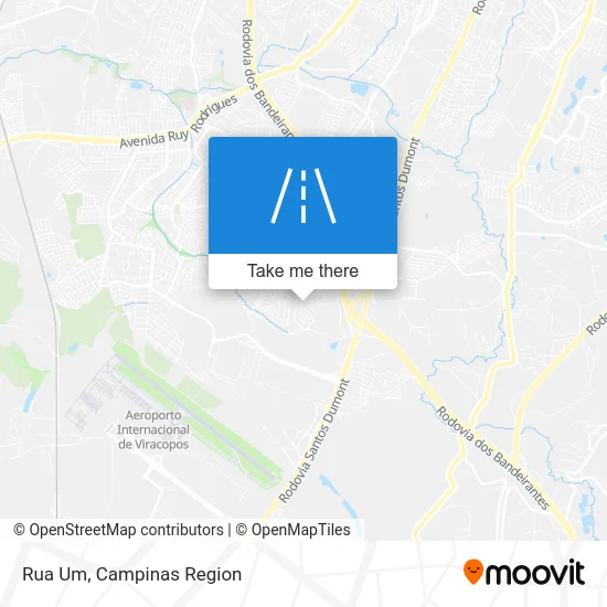 Rua Um map