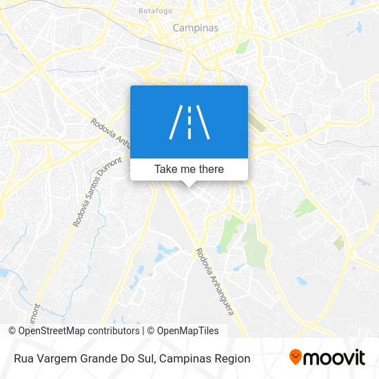 Rua Vargem Grande Do Sul map