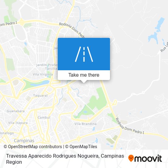 Travessa Aparecido Rodrigues Nogueira map