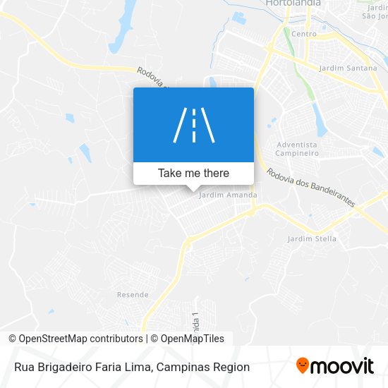 Rua Brigadeiro Faria Lima map
