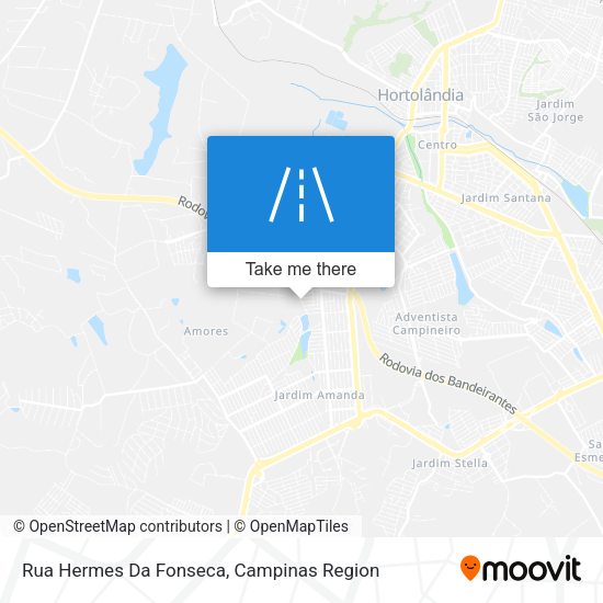 Rua Hermes Da Fonseca map