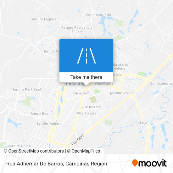 Rua Adhemar De Barros map
