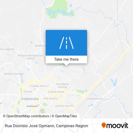 Rua Dionísio José Opmann map