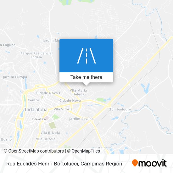 Rua Euclides Henrri Bortolucci map