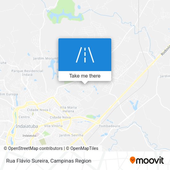 Rua Flávio Sureira map