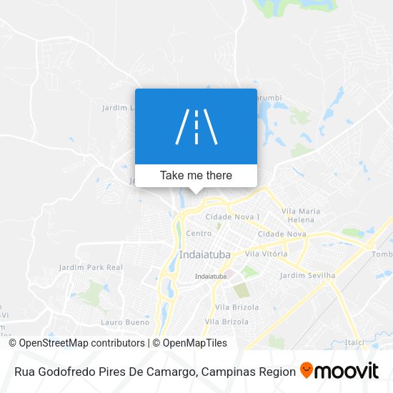 Rua Godofredo Pires De Camargo map
