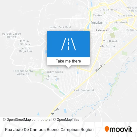 Rua João De Campos Bueno map
