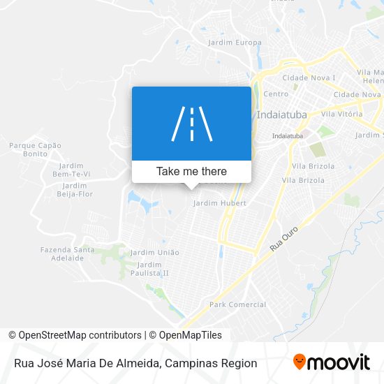 Rua José Maria De Almeida map
