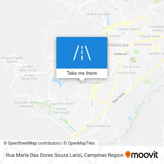 Rua Maria Das Dores Souza Lanzi map